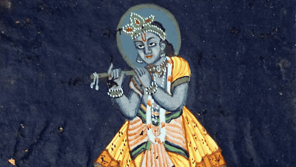 Desenho de Krishna