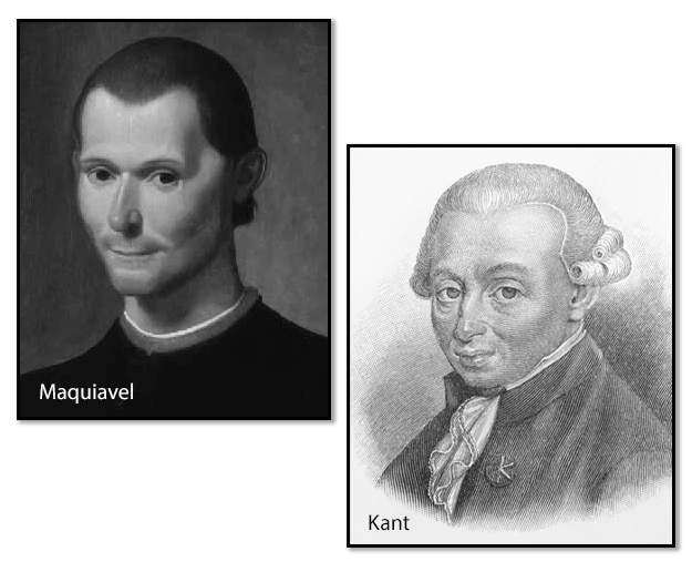 maquiavel e kant