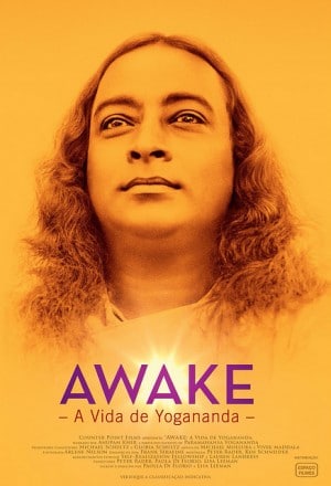 Poster do documentário sobre a vida de Yogananda.