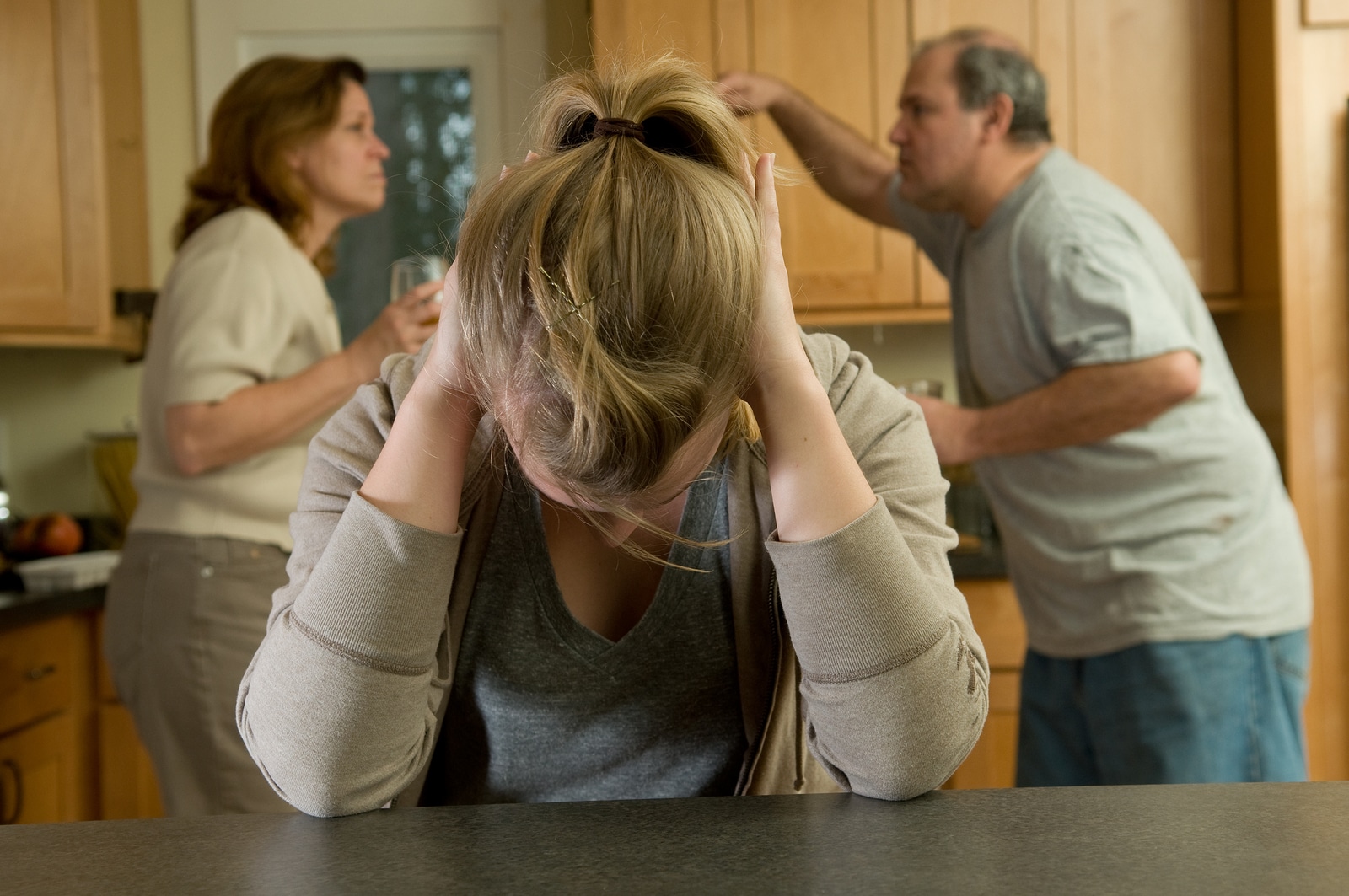 Daughter Suffers While Parents Fight