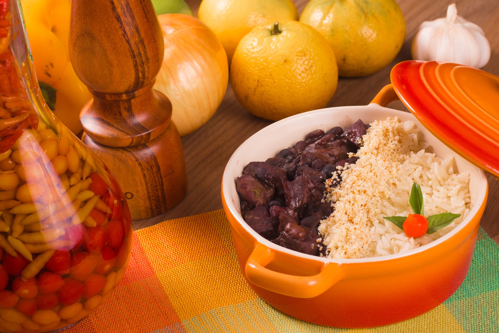 Traditional Brazilian Feijoada