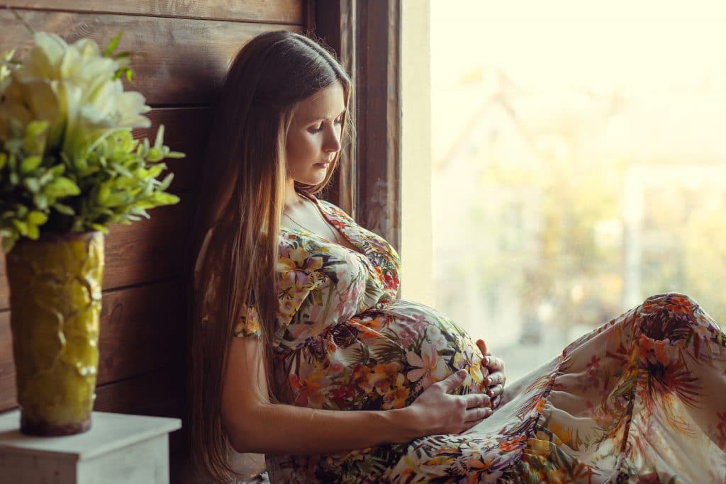 Beauty Pregnant Woman . Pregnant Belly. Beautiful Pregnant Woman Expecting Baby. Maternity concept.