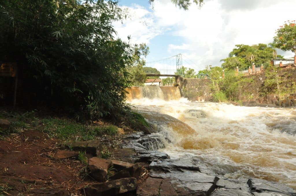 Imagem do Parque dos Saltos em Brotas