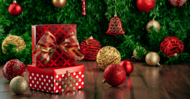 Árvore de Natal e presentes