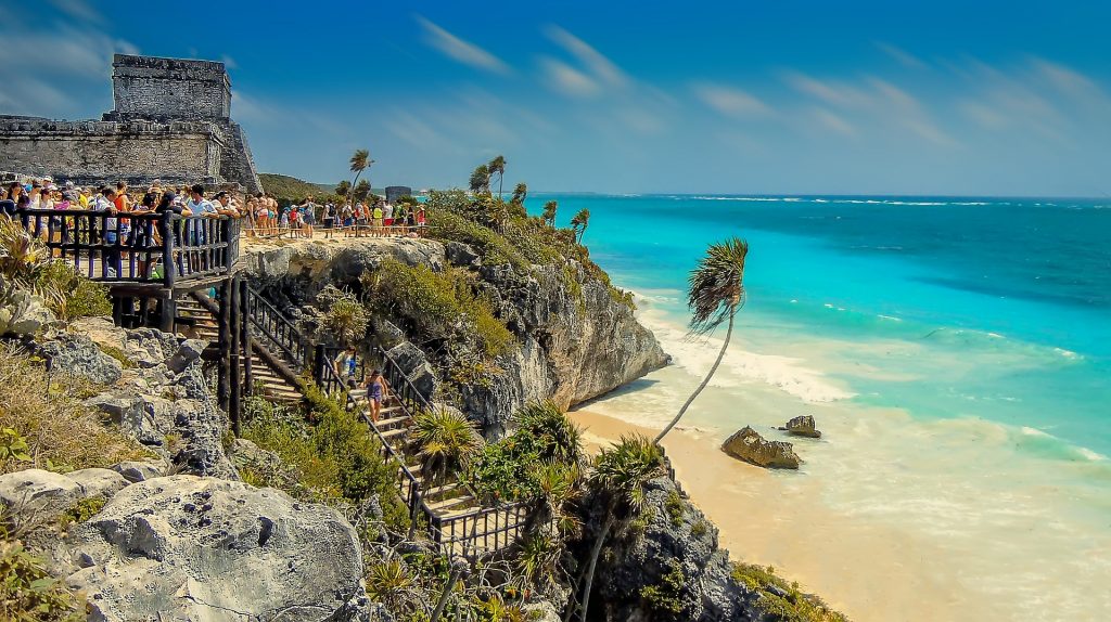 Praia de Tulum no México