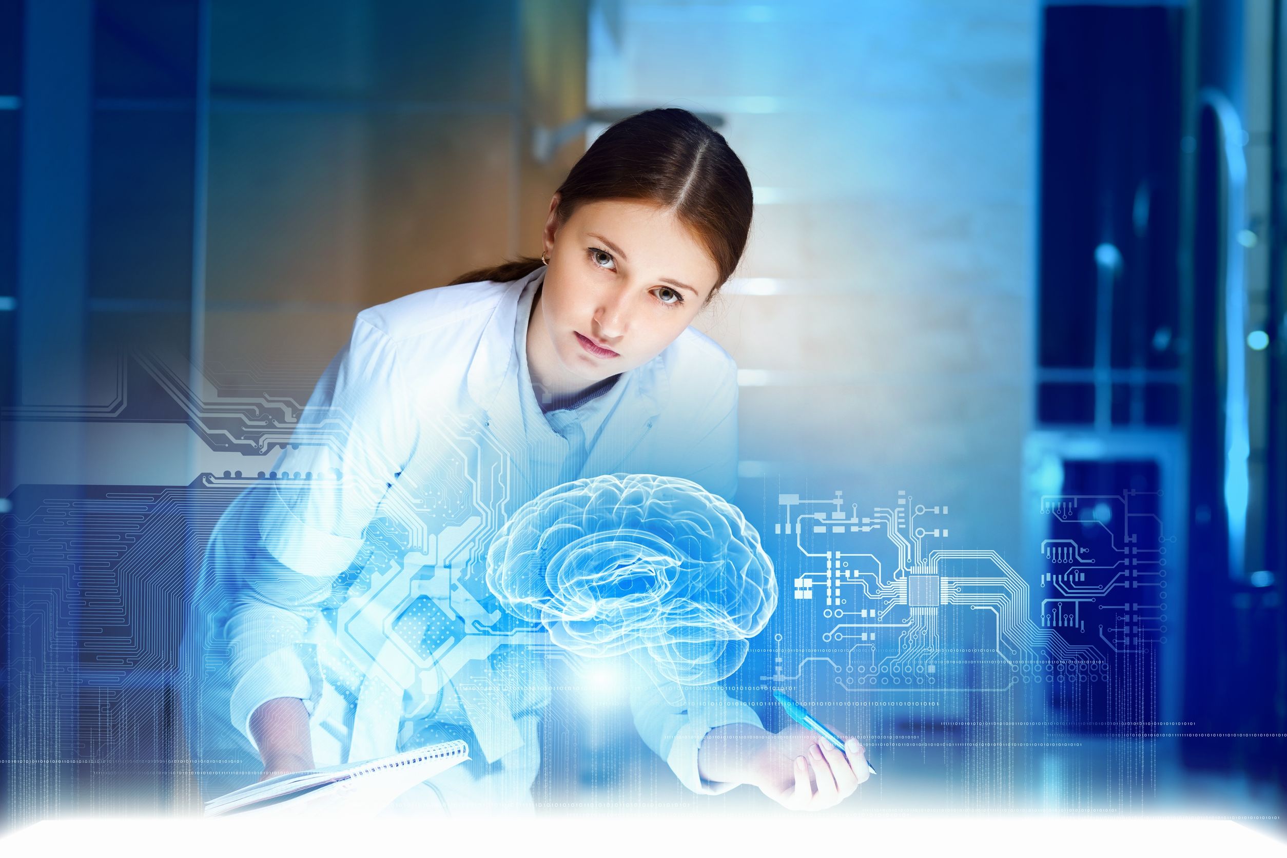 Будущее медицины. Ученые изучают мозг. Технологии будущего в медицине. Профессии будущего. 21 век медицинский врачи