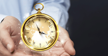 Relógio representando o conceito "É hora de agir!"