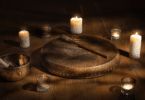 velas e outros acessórios para rituais xamanicos
