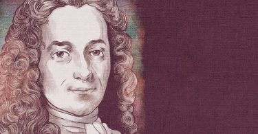 Ilustração de Voltaire