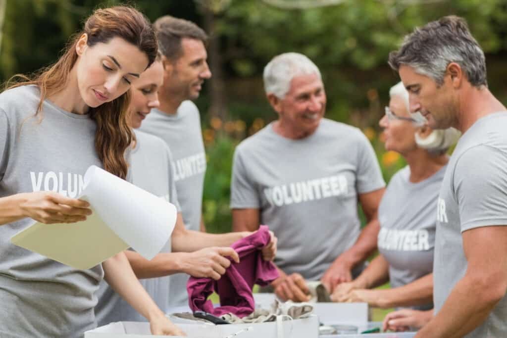 trabalho voluntário