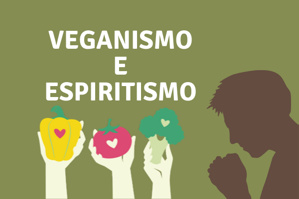 Ilustração Veganismo e Espiritismo