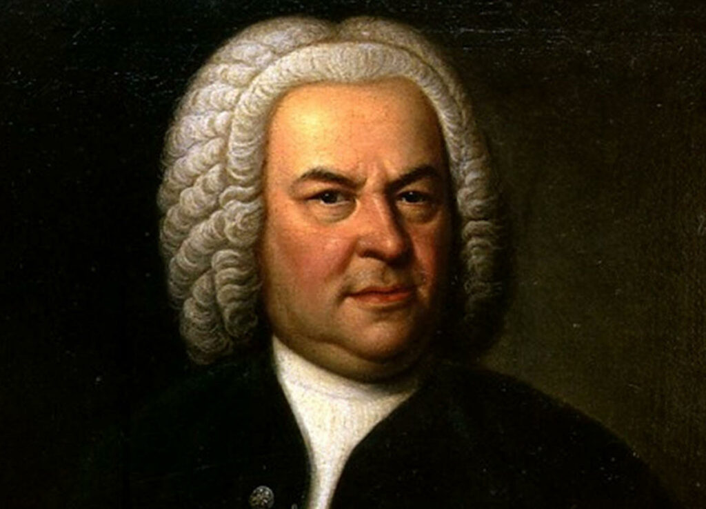 Pintura do músico e compositor Johann Sebastian Bach.