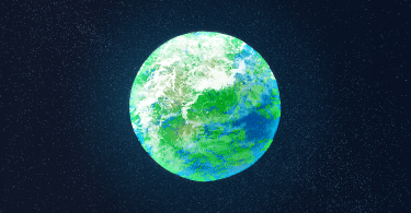 Ilustração de planeta Terra