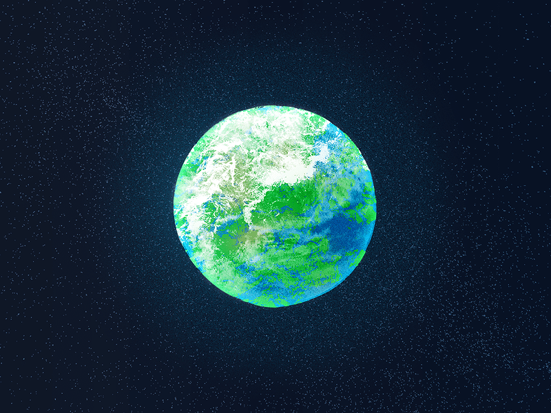 Ilustração de planeta Terra