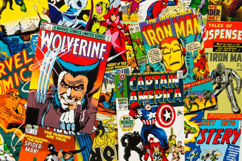 Várias capas de histórias em quadrinhos que fizeram grandes momentos no mundo.