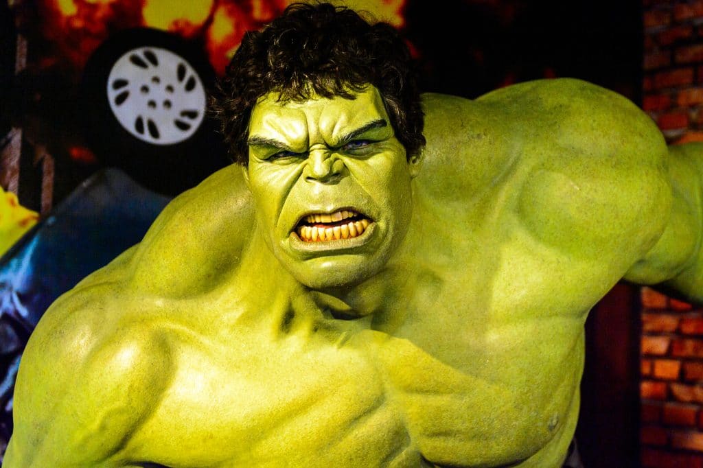 Imagem do incrível Hulk.