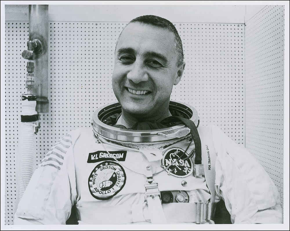 Foto de Gus Grissom, astronauta.