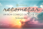 Capa do livro "Recomeçar... Um bom começo de nova vida"