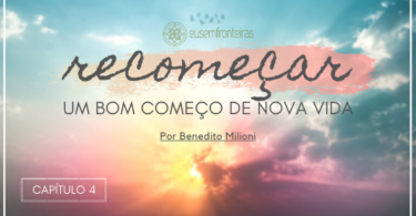 Capa do livro "Recomeçar... Um bom começo de nova vida"