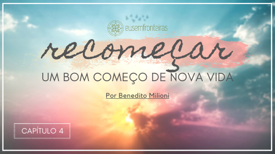 Capa do livro "Recomeçar... Um bom começo de nova vida"