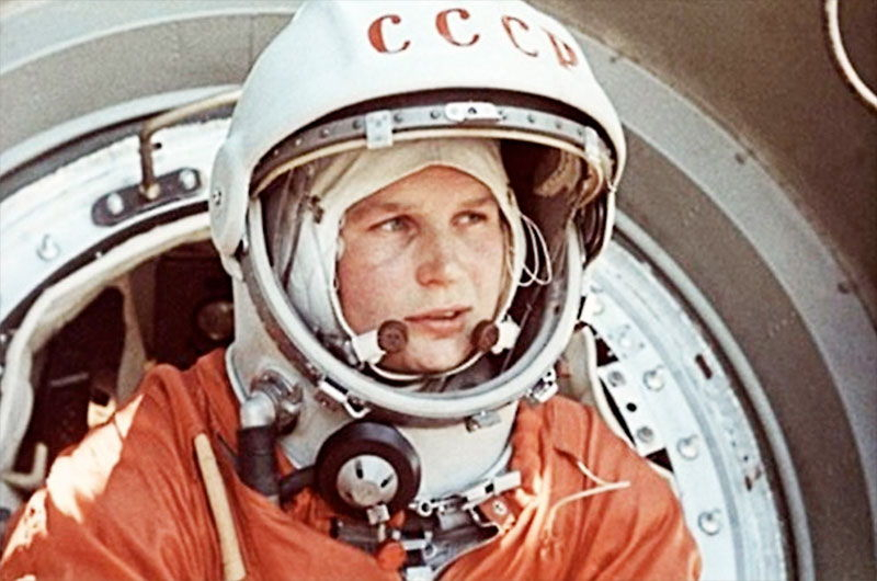 Foto de Valentina Tereshkova, astronauta.