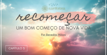 Capa do livro "Recomeçar... um bom começo de nova vida".