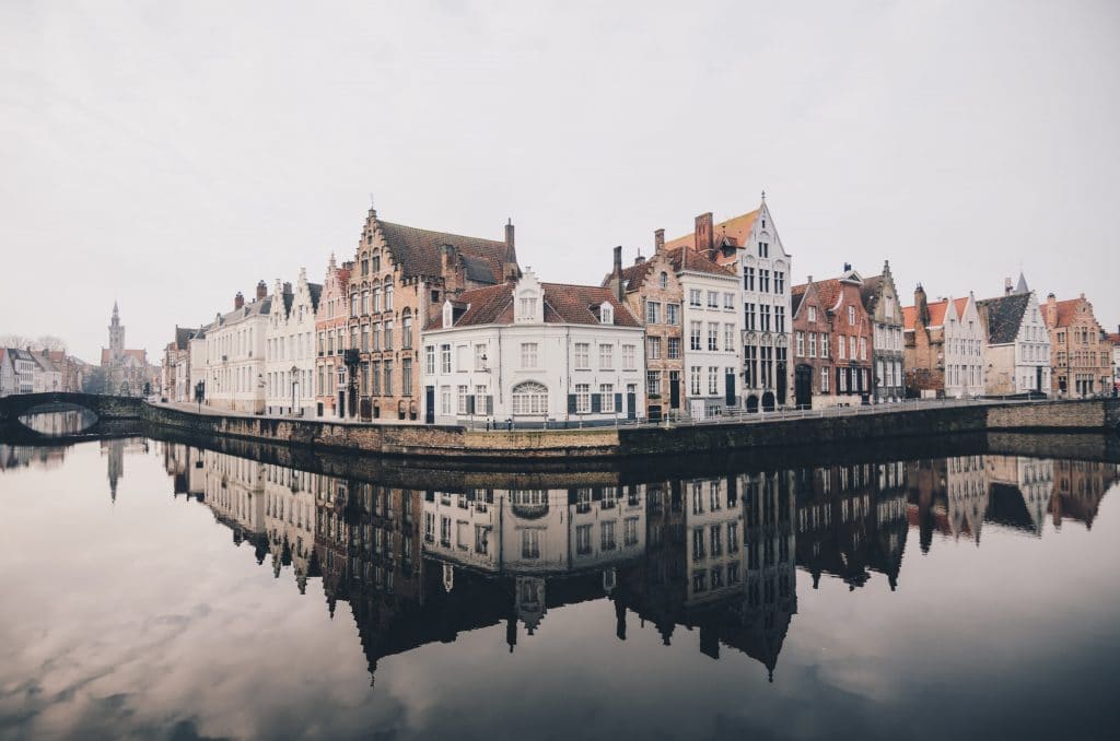Foto da cidade da Bélgica