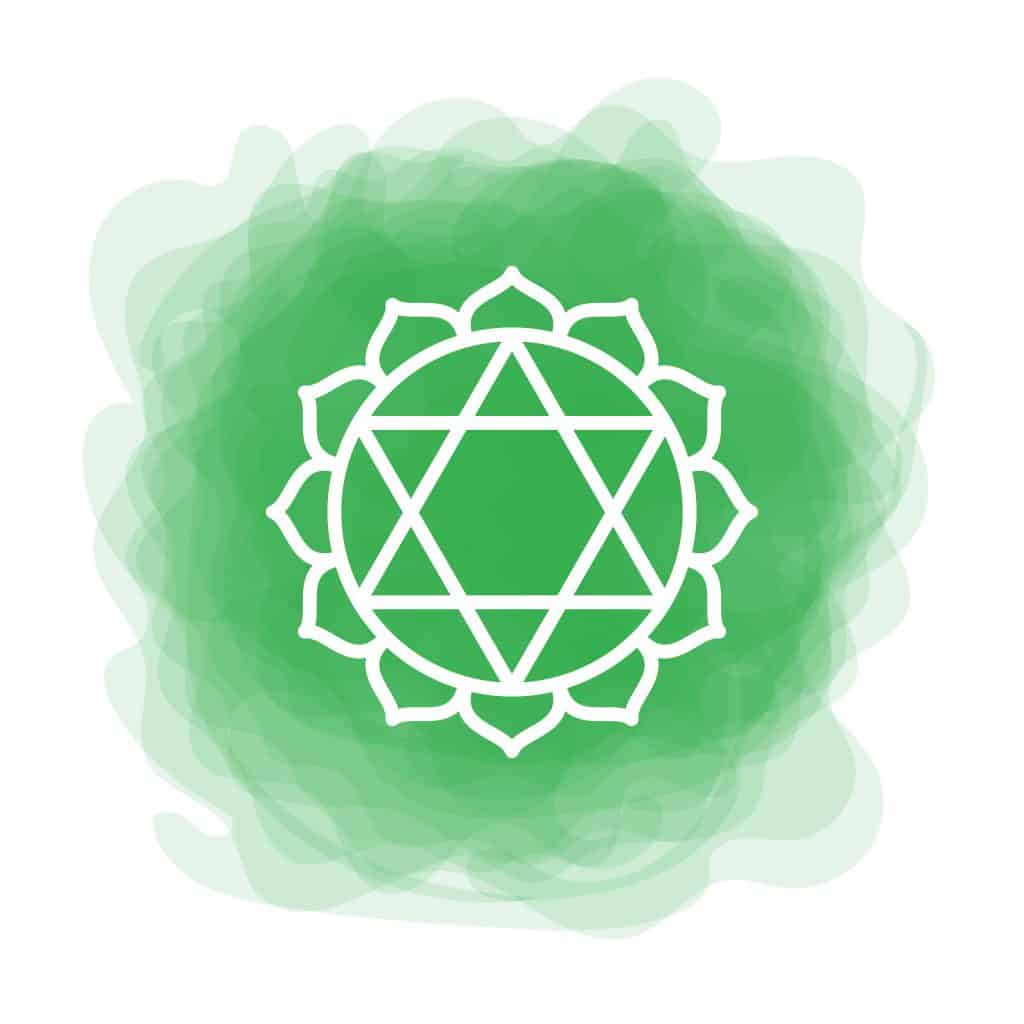 Símbolo do chakra cardíaco