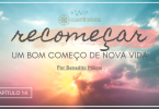 Capa do livro "Recomeçar... um bom começo de nova vida"