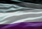 Imagem da bandeira que representa a asexualidade