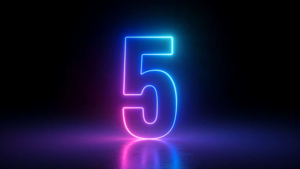 Número 5 na numerologia Conheça os possíveis significados!