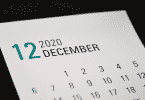 Calendário de Dezembro de 2020