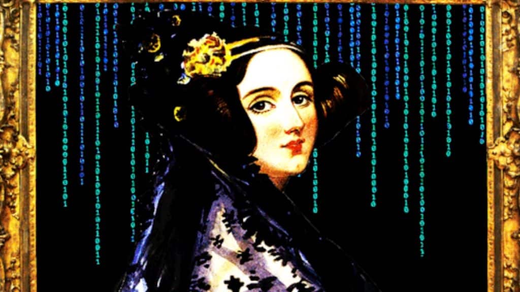 Pintura da matemática Ada Lovelace