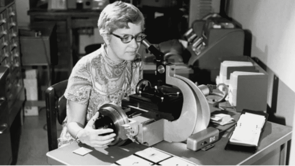 Foto da astrônoma Vera Rubin