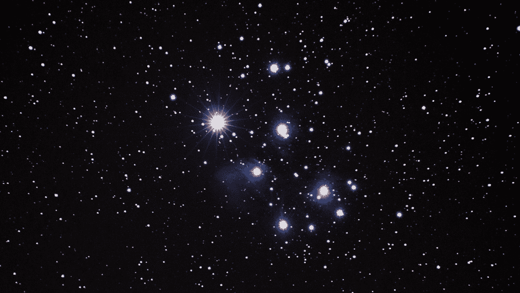 Vênus e Pleiades