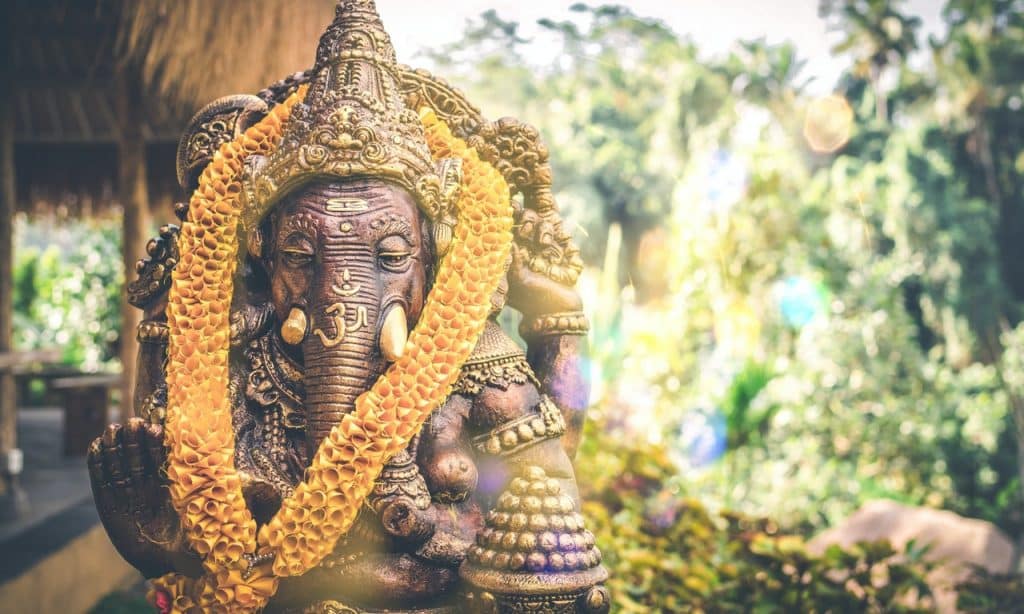 Estatueta de Ganesha.