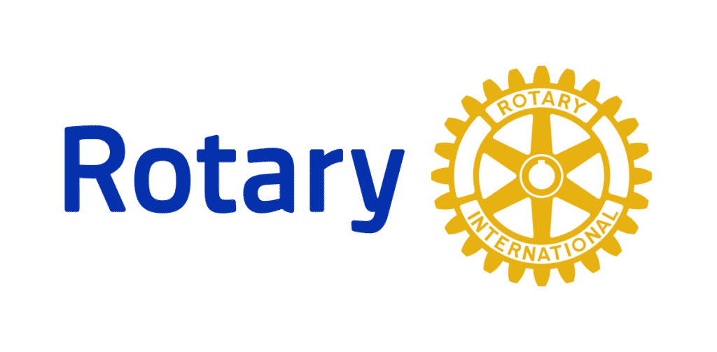 Logomarca do Rotary Club.