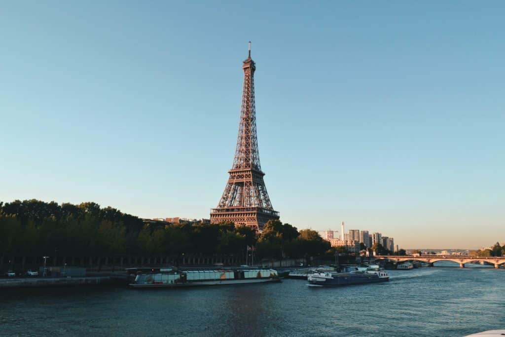 Fotografia da Torre Eiffel 