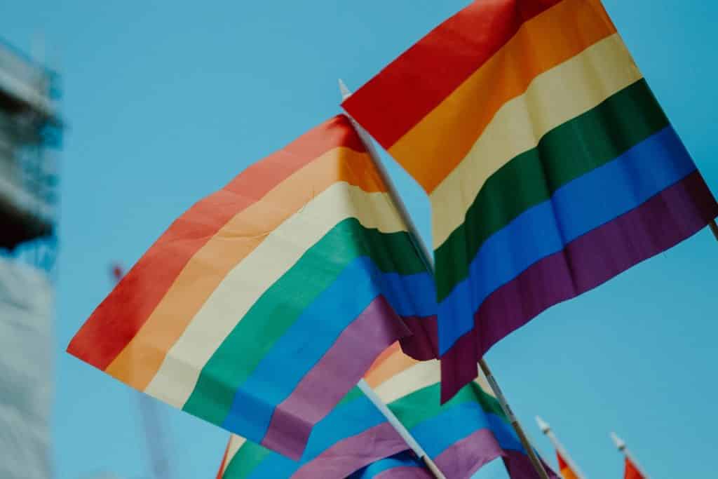 Bandeiras LGBTQIA+.