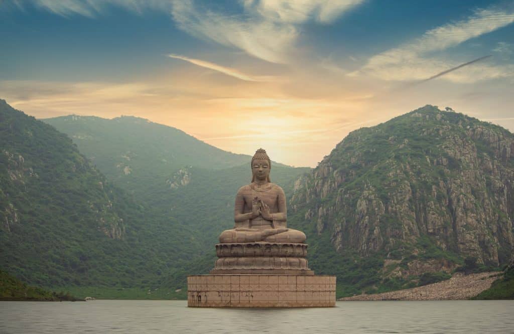 Escultura de buda.