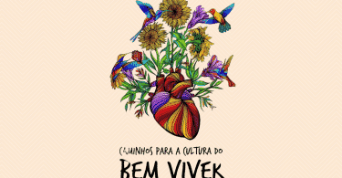 Capa do livro "Caminhos para a cultura do Bem Viver".