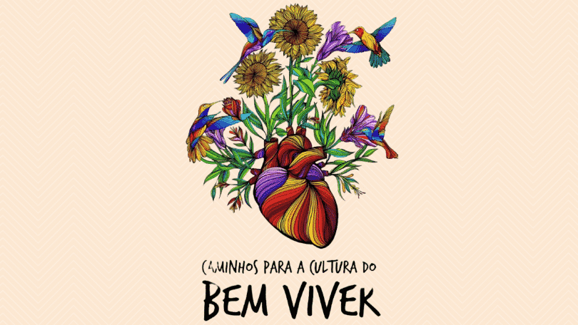 Capa do livro "Caminhos para a cultura do Bem Viver".