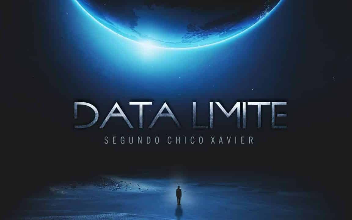 Imagem de divulgação do documentário intitulado "Data Limite, Segundo Chico Xavier".