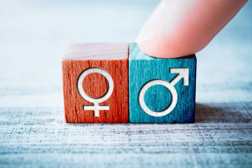 Símbolo dos gêneros masculino e feminino