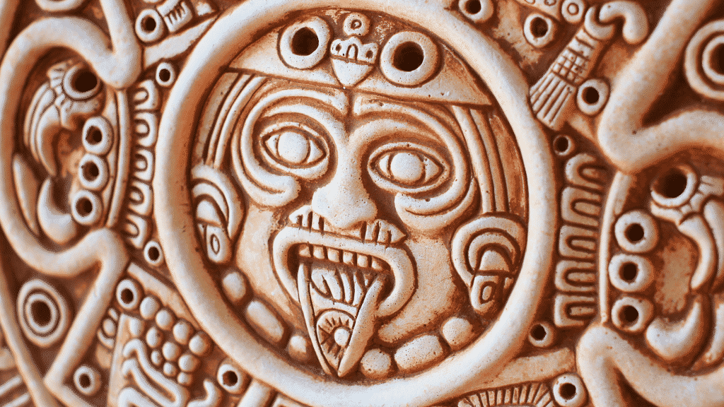 Uma arte maia.