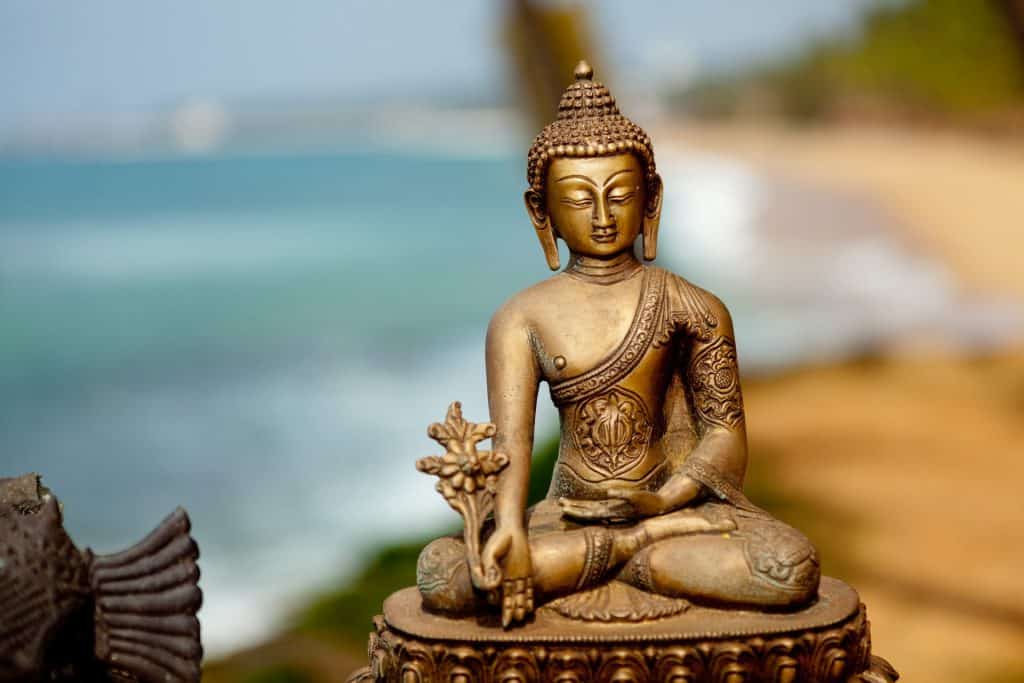 Escultura de buda.