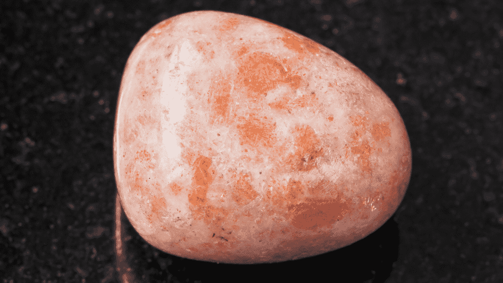 Uma gema de pedra do sol.