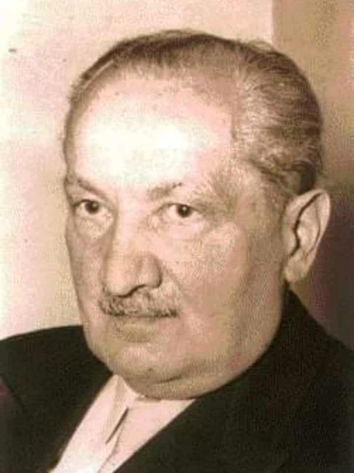 Retrato de Martin Heidegger.