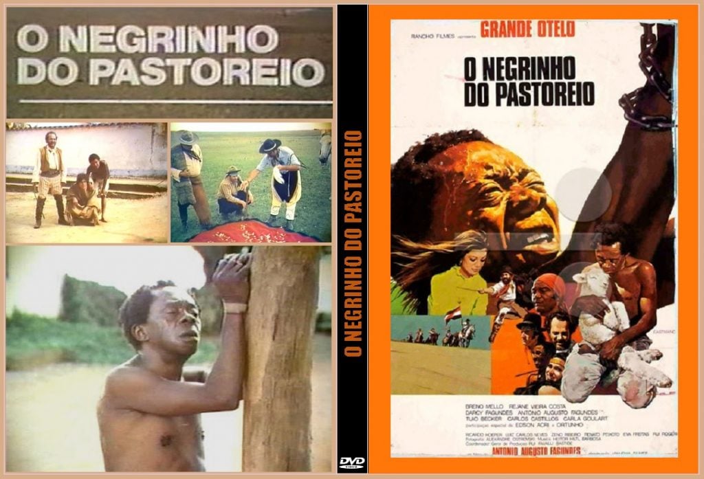 Capa do filme O Negrinho do Pastoreio, lançado em 1973.