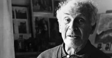 O artista Marc Chagall.